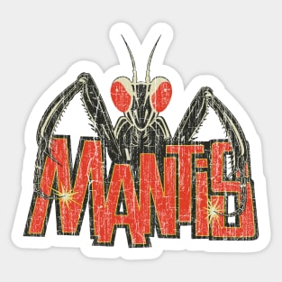 Mantis Roller Coaster 1996 Sticker